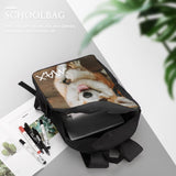 Custom Photo & Text 17inch Shoulder Backpack