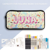 Custom Name or Text 3 in 1 Personalized School Backpack School Lunch Bag Pencil Case