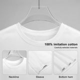 Custom Face Men's T shirt Tee Funny T Shirts Graphic Letter Crew Neck Clothing