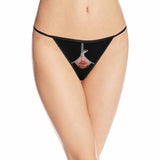Custom Women's G-String Panties Zipper