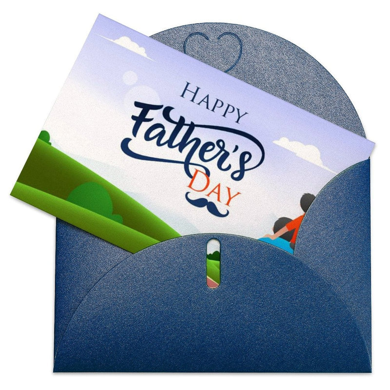 Happy Father's Day My Superman Father's Day From Son or Daughter Gift Card Anniversary Thanks For Yours Card