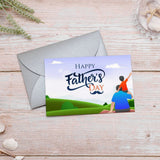 Happy Father's Day My Superman Father's Day From Son or Daughter Gift Card Anniversary Thanks For Yours Card