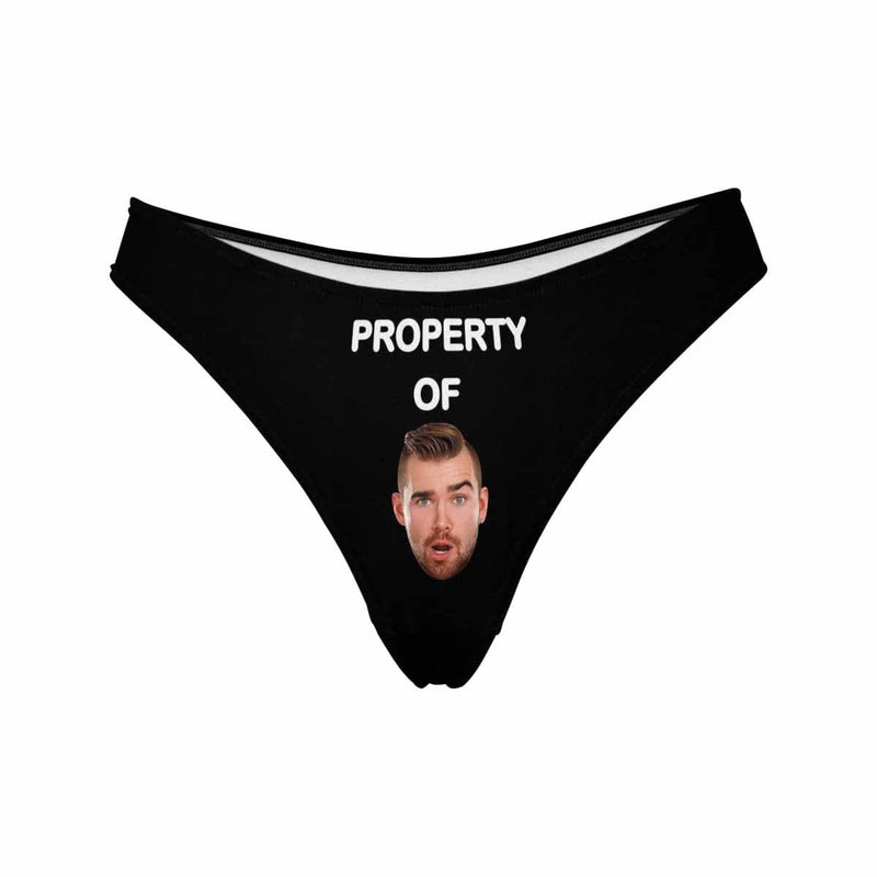 Custom Women's Thongs Property Of You