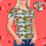 Custom Photo Love Women's T-shirt