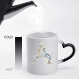 Custom Name and Initials Star Color Changing Cup
