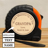 Personalized Name/Text Tape Measure Gift for Father's Day