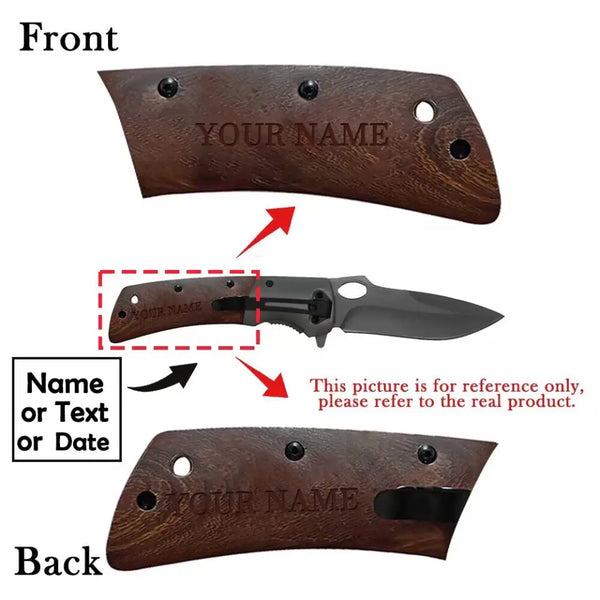 Custom Name Knife Personalized Father's Day Gift
