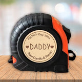 Personalized Name Tape Measure for Father's Day