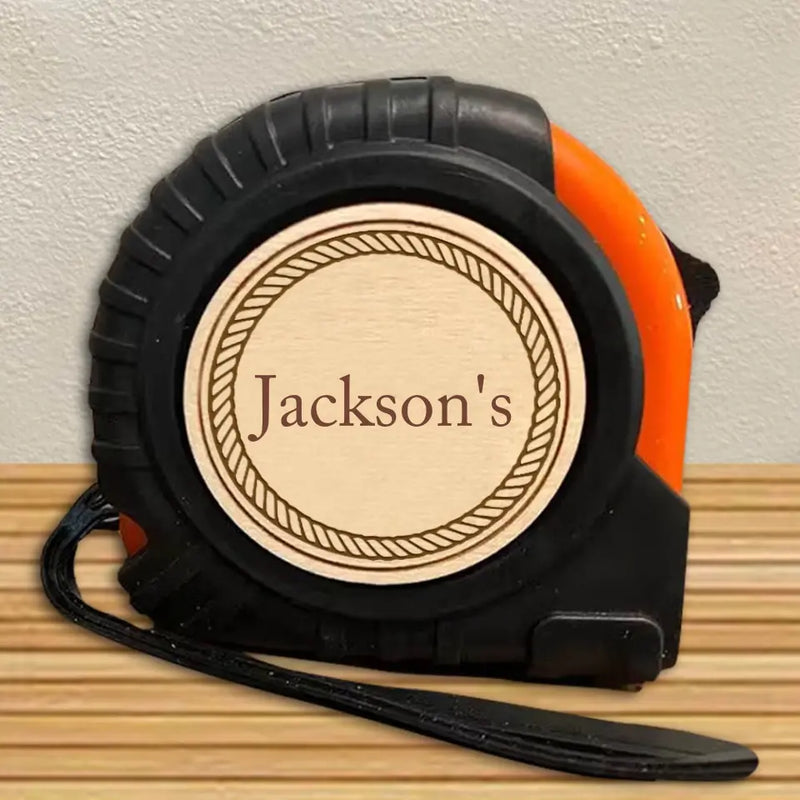 Custom Name&Text Engraved Tape Measure Personalized Father's Day Gift