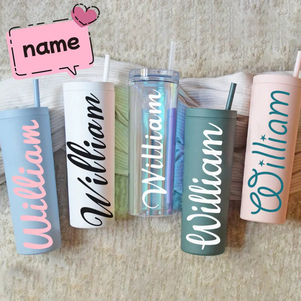 Custom Name Personalized Children's Water Bottle Engraved Name School Drinks Flask Back To School Gift