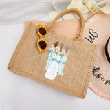 Custom Bridesmaid Tote bags Bridal Party Totes Customized Tote Bags Personalized Bridesmaid Proposal Gift Wedding Gifts