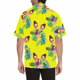 Hawaiian Shirt Custom Face Bird Men's Hawaiian Shirt