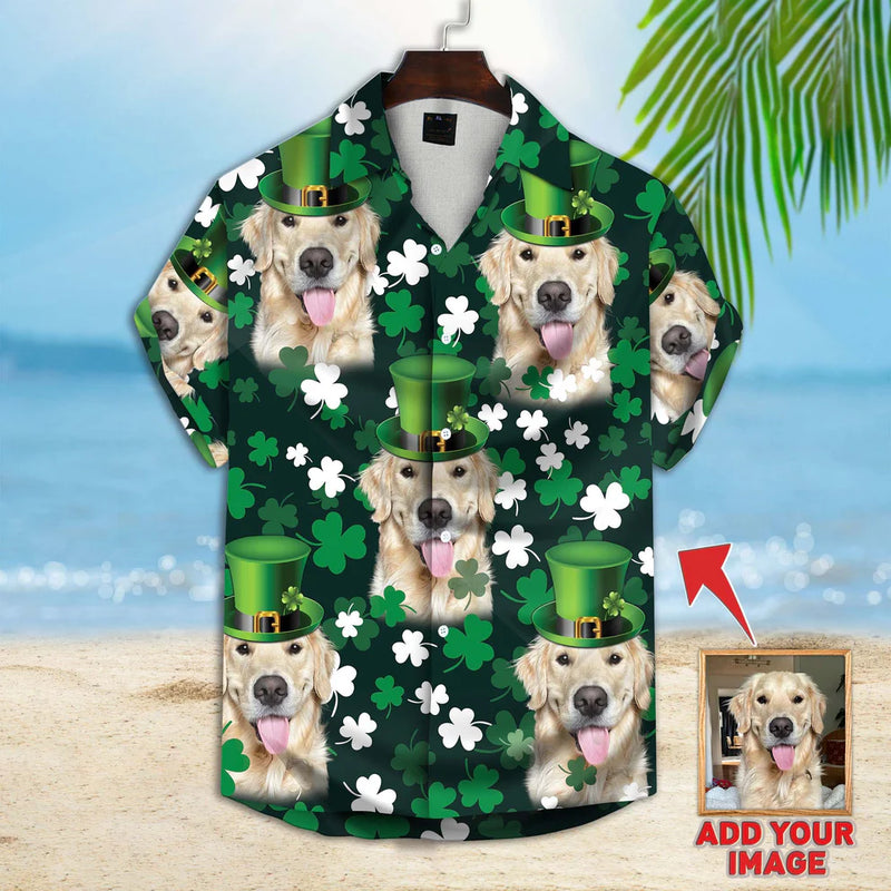 Hawaiian Shirt Custom St Patrick Pattern Short-Sleeve Hawaiian Shirt