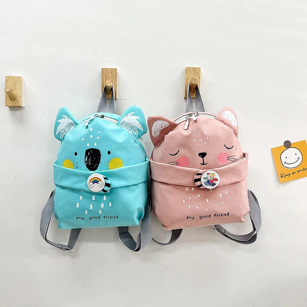 Custom Name Personalized Embroidered Funny Backpack For Kindergarten Student School Bag Cartoon Light Small Bags For Kids
