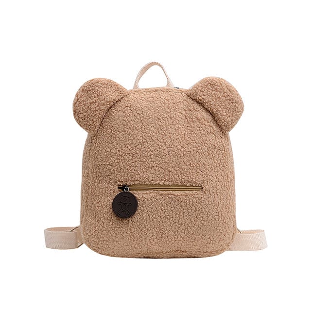 Personalised Embroidery Name Bear Backpack Embroidered Portable Children Travel Shopping Rucksack Cute Bear Shoulder Backpack