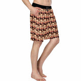 Custom Face All You Personalized Photo Men's All Over Print Casual Shorts