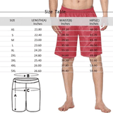 Couple Matching Swimsuit Custom Face Men's Beach Shorts&Women's One Piece Bathing Suit