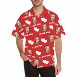 Hawaiian Shirt Custom Face Hawaiian Shirt Lover Hawaiian Shirt Custom Print Hawaiian Shirt Personalise Face Aloha Shirt Gift For Him