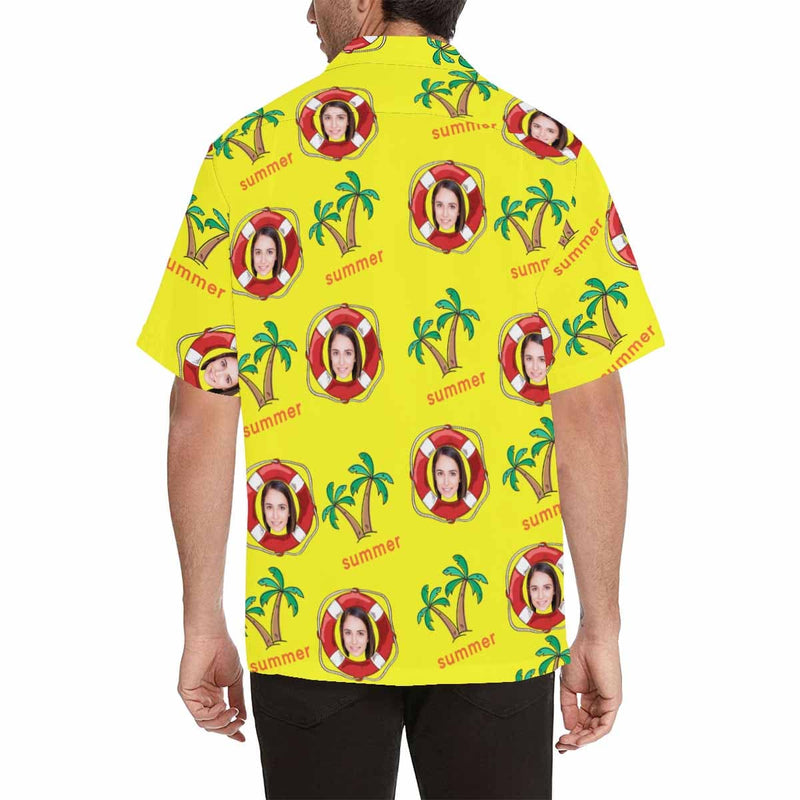 Hawaiian Shirt Hawaiian Shirt Custom FaceSummer Hawaiian Shirt Customize Your Own Aloha Shirt Hawaiian Shirt With Face on It for Lover Gift