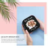 Custom Name Friends Jewelry Storage Box Jewelry Decorative Trinket Case Jewelry Organizer for Women Gift