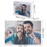 Custom Photo Couple Personalized Wooden Picture Jigsaw Puzzle