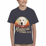 #6-15Y Custom Face&Text Magical Kid's All Over Print T-shirt