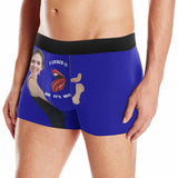 Custom Face Boxers Underwear Embrace Sexy Lips Personalized Men's All-Over Print Boxer Briefs Underwear For Valentine's Day Gift