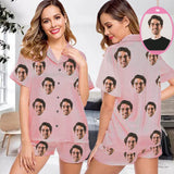 Custom Face Pajamas Set With Any Face Super Comfortable Fabric Soft Fit Breathable And Stylish