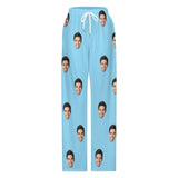 Custom Face Long Pajama Pants and Pet Dog Bandana