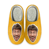 Custom Big Face Multicolor Cotton Slippers for Kids