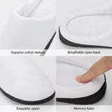 Custom Face Seamless Photo All Over Print Cotton Slippers For Men Women
