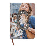 Custom Photo Sequin Notebook Total of 80 Pages for Teenager School Gift