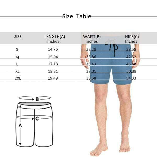 Men's Quick Dry Swim Shorts with Dog's Face Custom Mens Trunks Personalized Face Sunflower