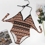 #Plus-Size Swimsuit-Custom Boyfriend Face Swimsuits Personalized Women's New Strap One Piece Bathing Suit For Her