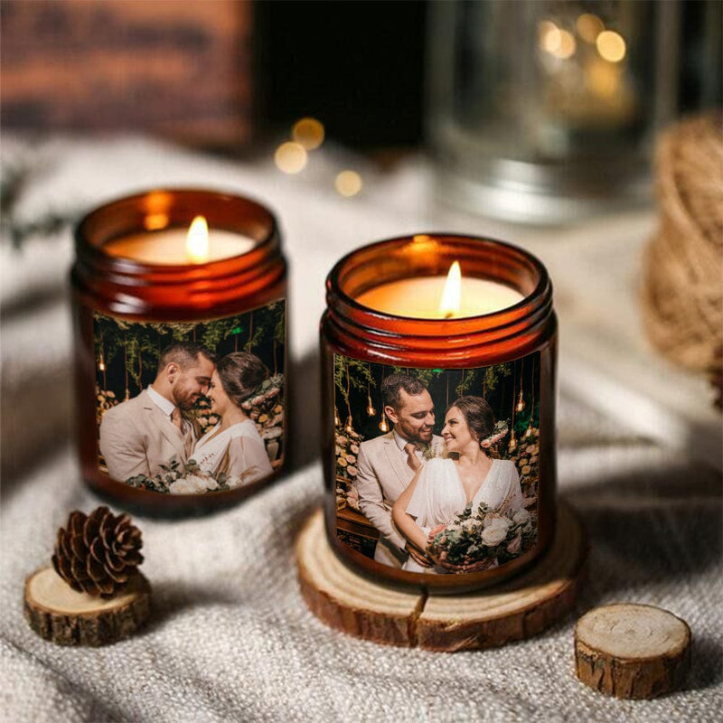 Personalized Photo Candles Customize Your Own Photo Candle