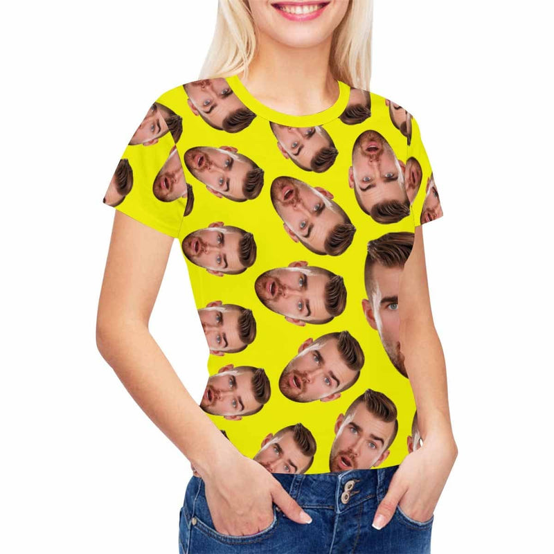 Custom Face Spin Women's T-shirt